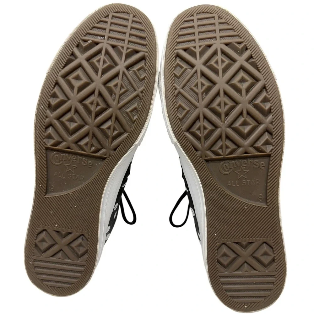 Brain Dead x Converse One Star Low Top Sneakers Black White Unisex / Size‎ 9 - Picture 8 of 10